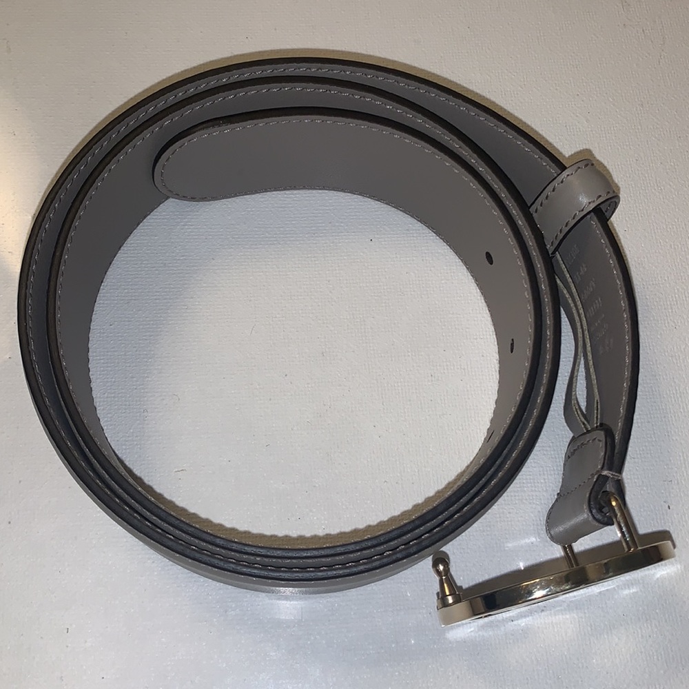 Gucci leather belt interlocking GG - Picture 10 of 10